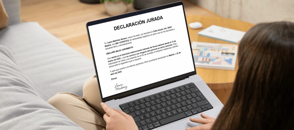 que es la declaracion jurada y como se hace