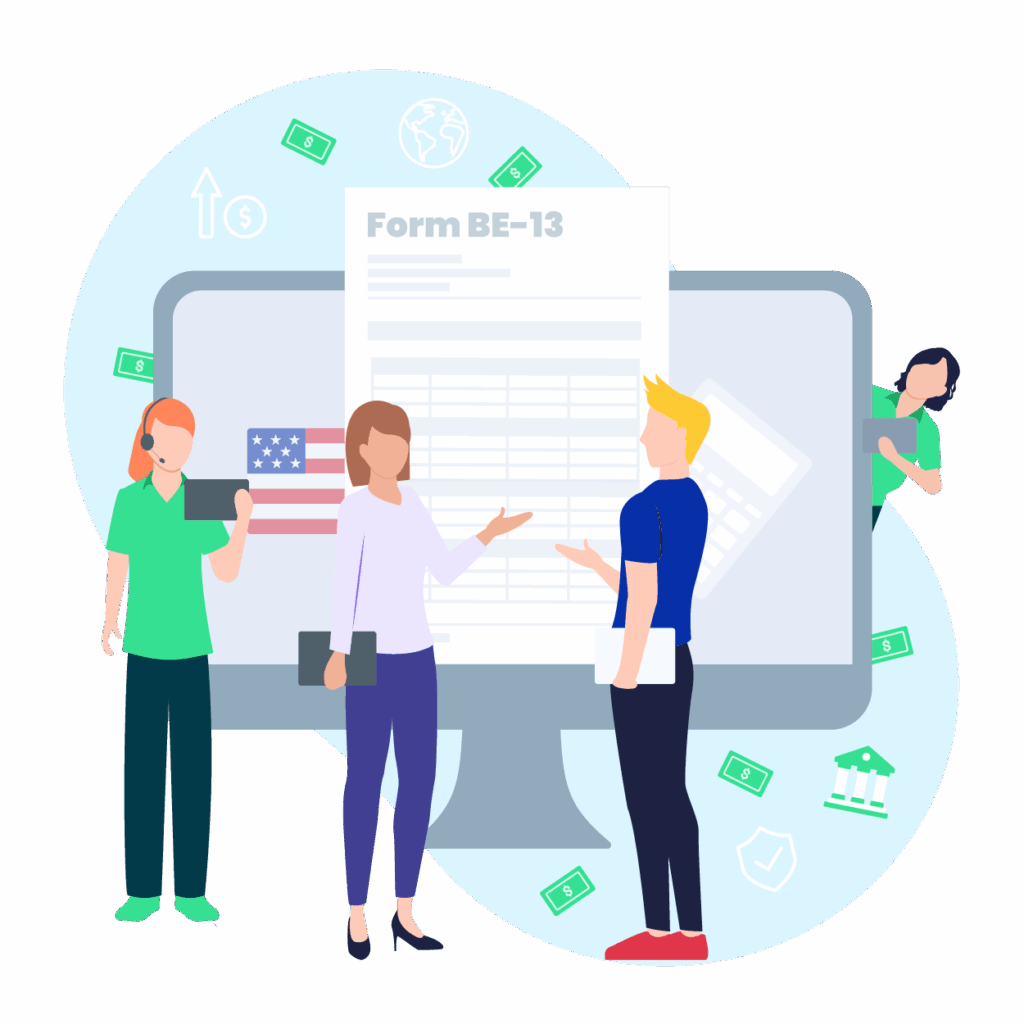 Presentación Form BE-13 Claim for Exemption