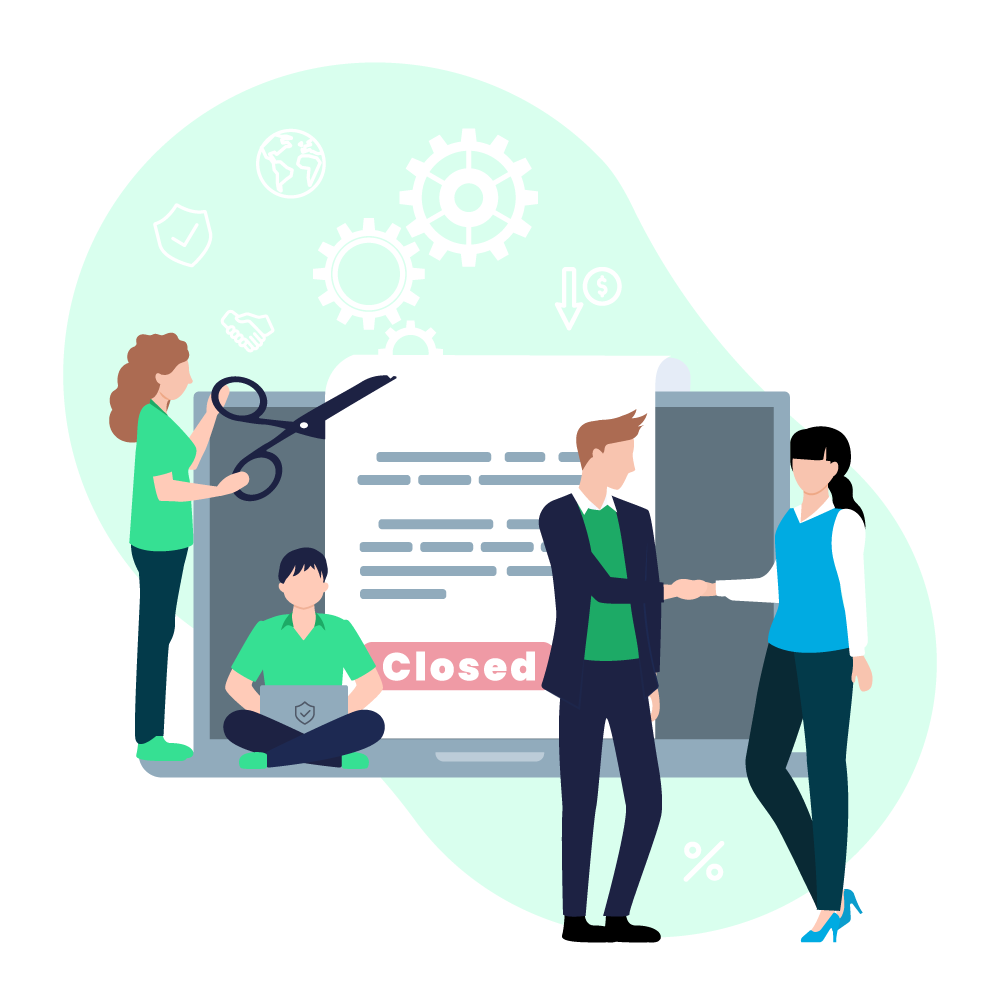 Baja de actividad en CCAA 1 Baja de actividad en CCAA