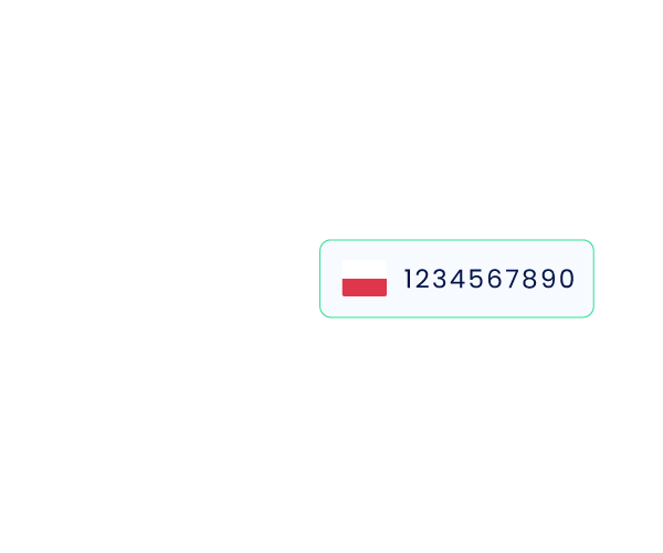 Partita IVA Polonia 1 Mappa della Polonia con esempio di numero di partita IVA polacca